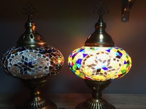 Colorful Mosaic Lamp - Image 3