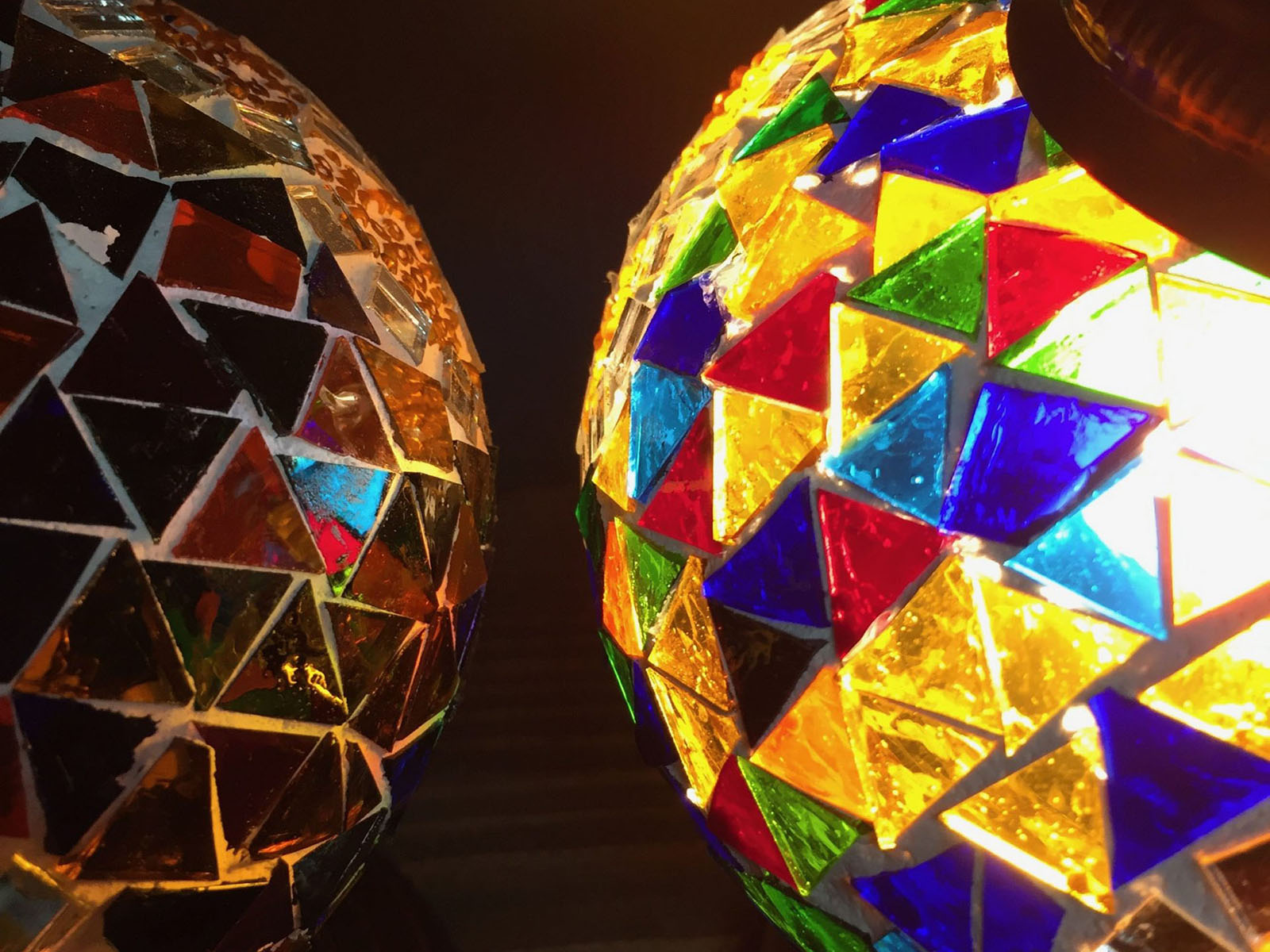 Colorful Mosaic Lamp - Image 4