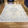 Beige Faded Oushak Rug