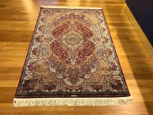 Silk Turkish Hereke Rug