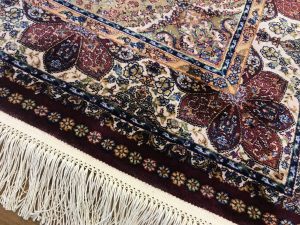 Silk Turkish Hereke Rug - Image 4