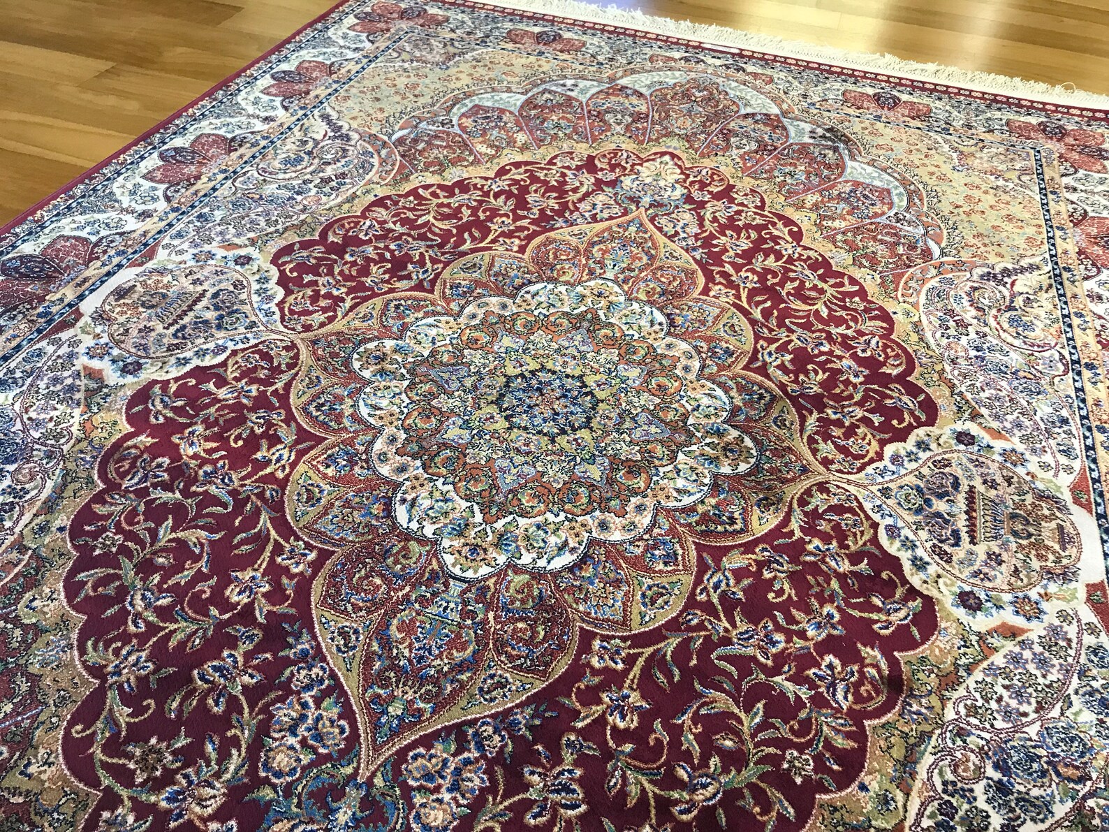 Silk Turkish Hereke Rug - Image 2
