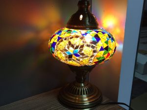 Colorful Mosaic Lamp