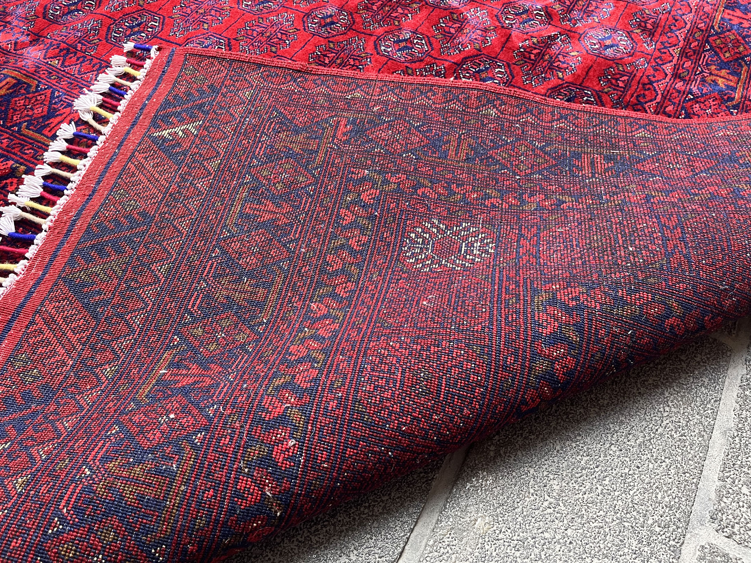 Red Bokhara Rug - Image 4