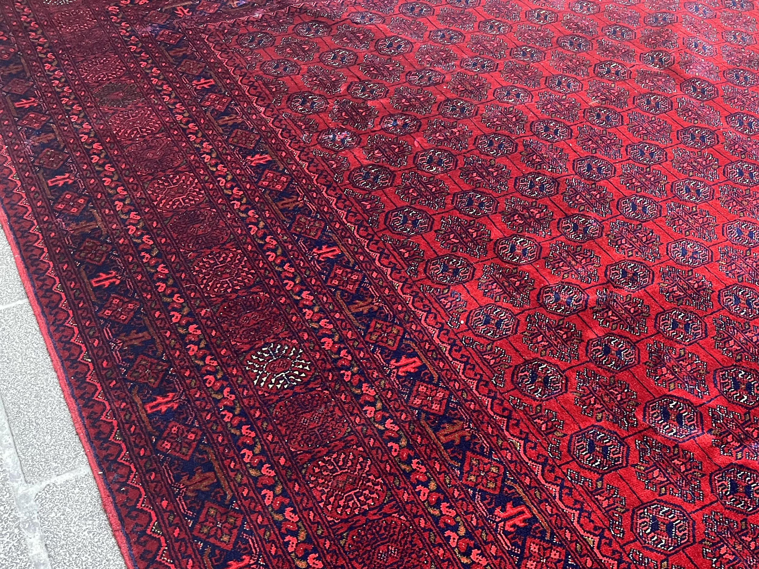 Red Bokhara Rug - Image 2