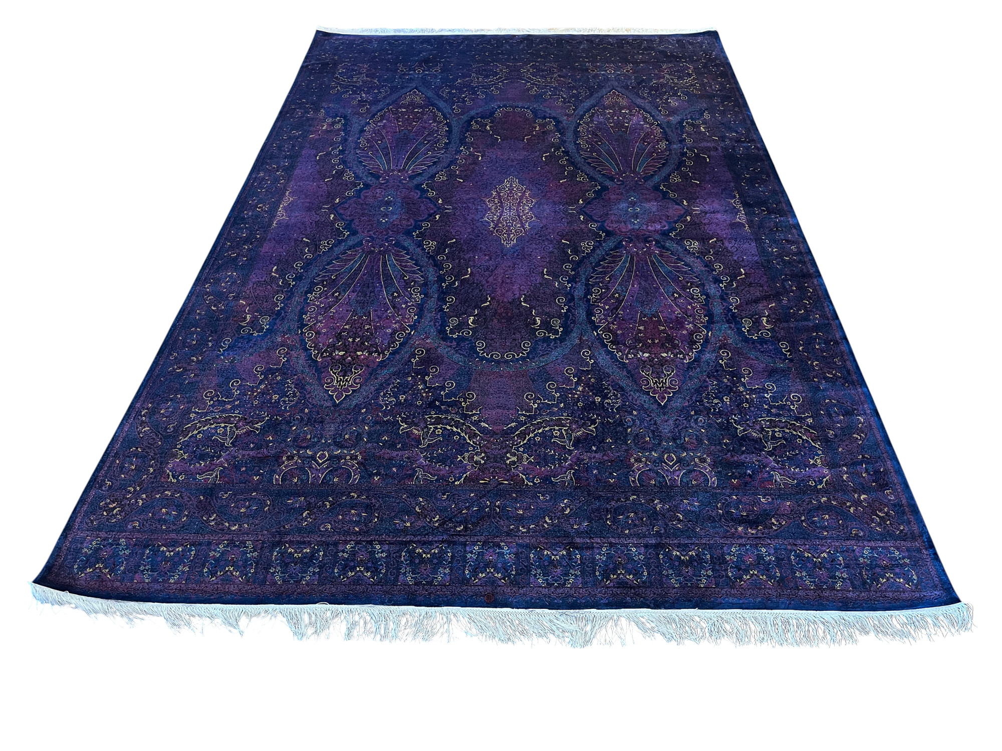 Silk Turkish Rug - Image 3