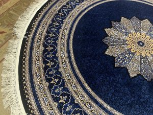 Silk Round Rug - Image 3