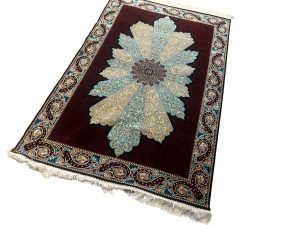 Silk Turkish Hereke Carpet - Image 3