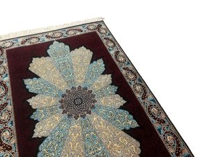 Alternative view of Silk Turkish Hereke Carpet