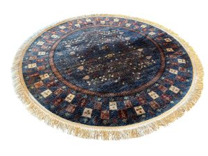Silk Round Carpet