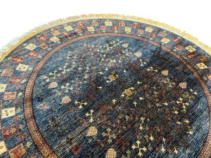 Silk Round Carpet - Image 4
